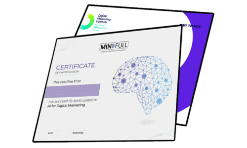 Certification IA en Marketing Digital – Formez-vous avec Mindfull