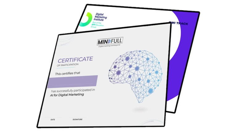 Certification IA en Marketing Digital – Formez-vous avec Mindfull