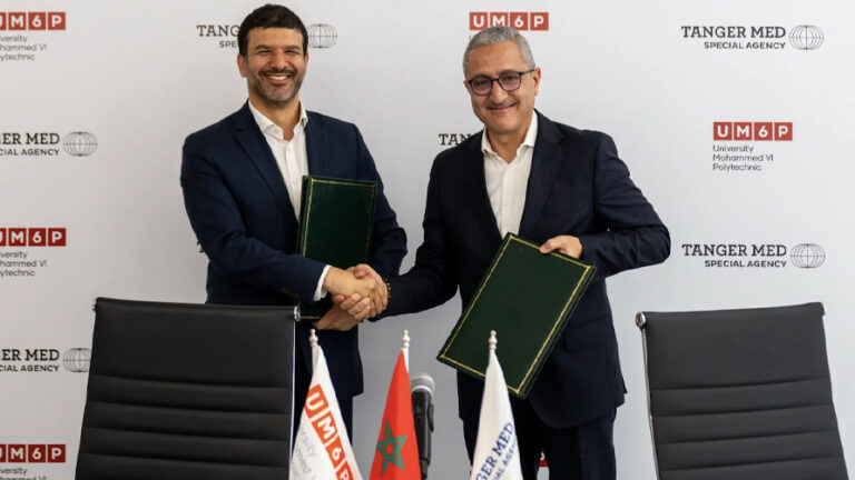 UM6P et Tanger Med Partenariat IA au Maroc